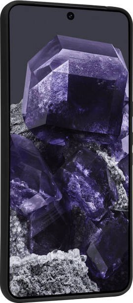 Kase telefoni Crong Color Cover për Google Pixel 8 Pro, silikon liquid, mbrojtje komplet, e zezë