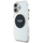 Футрола за телефон Guess IML Metal Circle MagSafe за iPhone 16 6.1", TPU PC, транспарентна