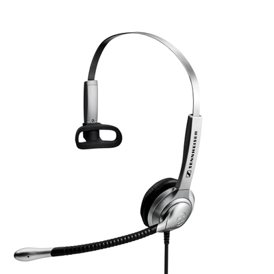 Kufje me mikro Sennheiser SH 335, njëanëshe 2 në 1, me kabllo, të zeza