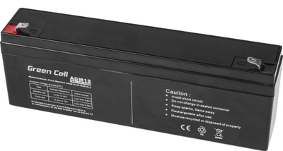 Bateri Green Cell AGM VRLA (AGM18), 12V, 2.3Ah