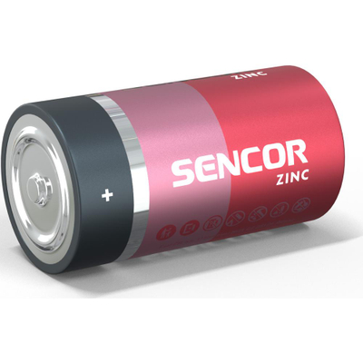 Bateri Sencor SBA R20 2BP D Zn, 2 copë
