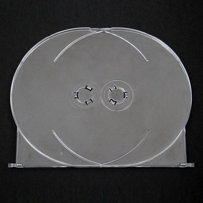 Ndarës DVD Amaray Divider, për kuti të dyfishtë 14mm, transparent