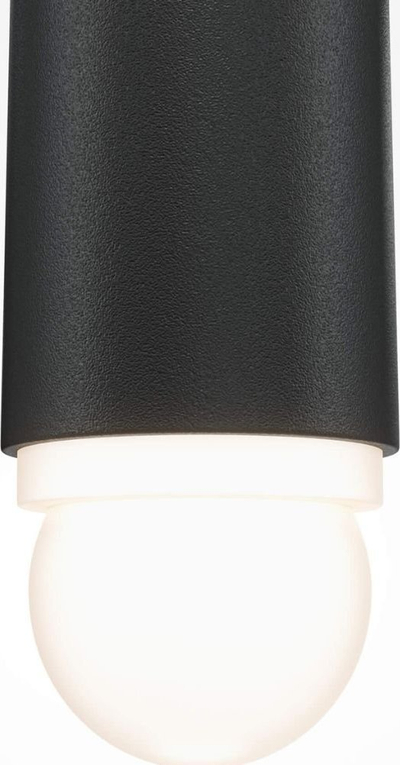 Luster varëse Maytoni Cascade, LED, 1 llambë, e zezë