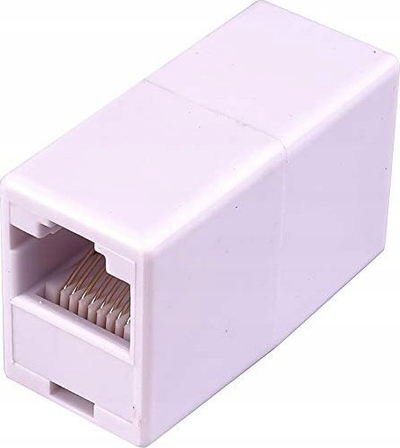 Kupletor rrjeti PremiumCord UTP RJ45 8/8, kategori 5, plastik, i bardhë