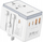 Adaptoi udhëtimi Dudao A35Pro, 35W, 3x USB‑C 2x USB‑A, i bardhë