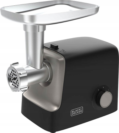 Makinë mishi Black+Decker BXMMA2200E, 2200W, metalike, e zezë