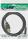 Kabllo USB InLine 31803F, USB A në Mini USB, 0.3 m, e zezë