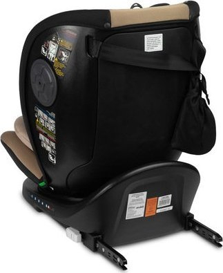 Авто седиште за деца Mokki I-Size, 40–150 cm, вртење 360°, беж