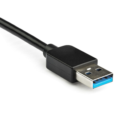 Видео адаптер StarTech USB 3.0 Dual DisplayPort, 2 порти, 4K 60Hz, црн