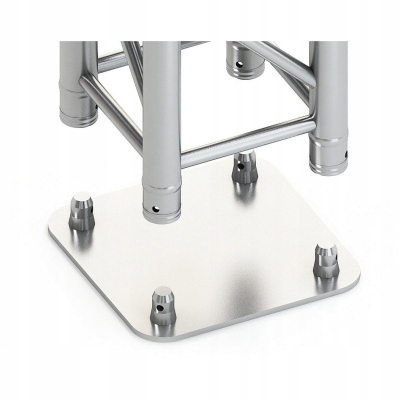 Bazë montimi Stand4Me Beam Quadro System 31x31 cm, alumini, argjendtë