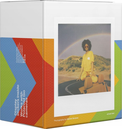 Film fotografik Polaroid GO Color 6017, 16 copa, 6.6x5.4 cm, kornizë e bardhë