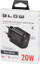 Karikues muri Blow 76-019, 20W, USB-A USB-C, i zi