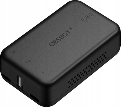 Видео адаптер Obsbot UVC во HDMI, 4K, plug and play, црн