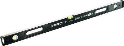 Nиво мерач PRO 900 Milled, 100 cm, професионален, жолт