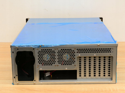 Kuti serveri Inter-Tech IPC Storage 4U-4724, rack 4U, 24x hot swap, e zezë
