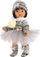 Kukull mode Fat Brain Toys Aja Winter Tutu, 28 cm, për kalamaj 3–4 vjeç, gri