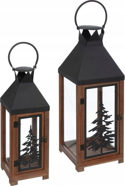 Qirinj LED për zbukurim, set me 3 copë, 10x5cm, argjendtë me shkëlqim