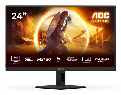 Monitor gaming AOC G4 24G4HRE, 23.8", Full HD, i zi