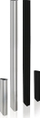 Kolonë vertikale B-Tech System X, 1.8m, alumin, gri