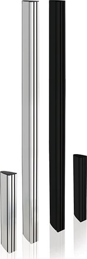 Kolonë vertikale B-Tech System X, 1.8m, alumin, gri