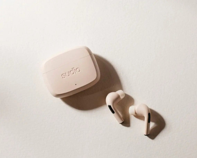 Kufje in ear Sudio N2 Pro, Bluetooth TWS, me kuti karikimi, të zeza