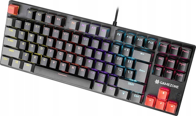 Механичка тастатура Tracer Gamezone Blade 87, TKL, RGB, црна