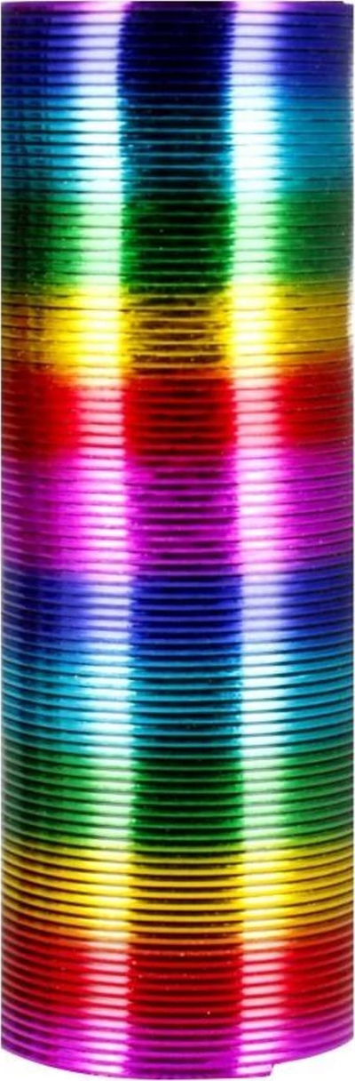 Lodër pranvere MEGA CREATIVE Rainbow Spring 510769, metal, me shumë ngjyra