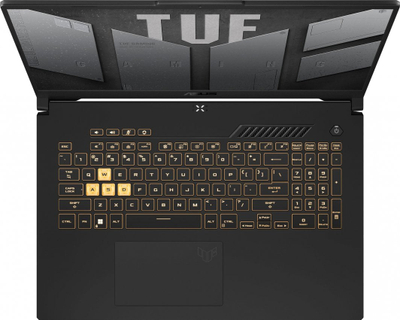 Laptop ASUS TUF Gaming F17, 17.3", Intel Core i5 12500H, 16 GB RAM, 1 TB SSD, NVIDIA GeForce RTX 3050, i hirtë