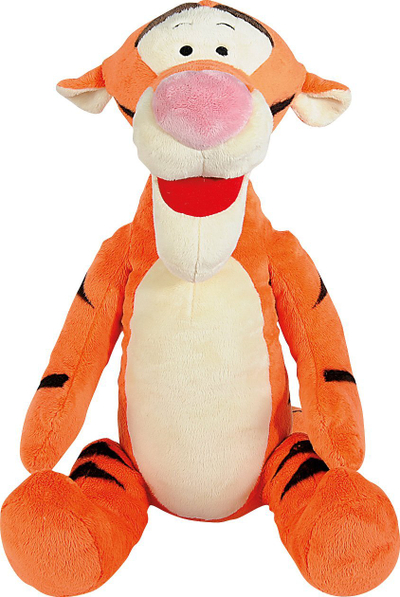 Lodër pelushi Simba Tigger, 60 cm, portokalli