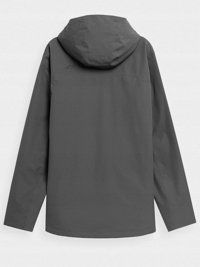 Xhaketë kundër erës 4F Windbreaker, Regular Fit, gri