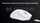 Maus за гејминг Rampage Vortex M1, безжичен, RGB, бел
