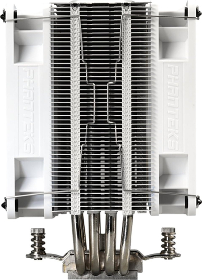 Ftohës CPU Phanteks PH-TC12DX, dy ventilatorë 120mm PWM, AM4, i bardhë