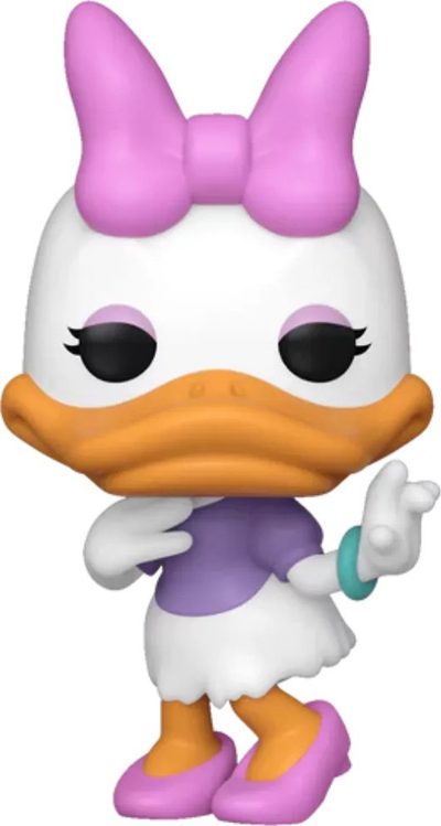 Figurinë Funko POP Disney Daisy Duck, 10 cm, vinyl, shumëngjyrëshe