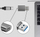 Adapter USB Swissten, USB 3.0 në USB C, transfer i të dhënave dhe karikim, i zi