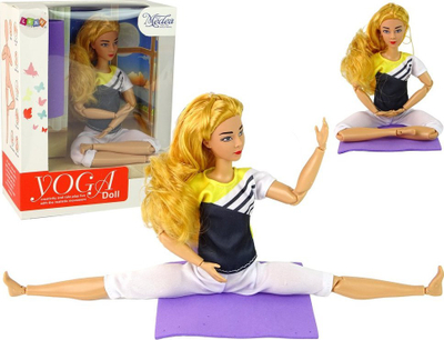 Kukull Nils Children, me tapet yoga, flokë biondë