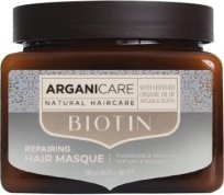 Maskë rigjeneruse për flokë Arganicare Biotin Masque, me biotinë, 500 ml