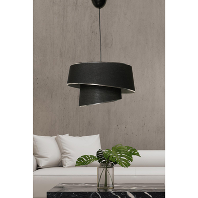 Llambë tavani metal+pëlhurë Ø32×70 cm (HM7356.05)