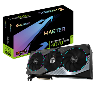 Kartelë grafike Gigabyte Aorus GeForce RTX 4070 SUPER Master 12GB GDDR6X