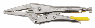 Pinca bllokuese Stanley MORSE 84-812, nofulla të drejta, 150mm, metalike