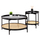 Set tavolina për kafe 2-pjesësh Seitz Φ80cm & Φ50cm (HM21086)
