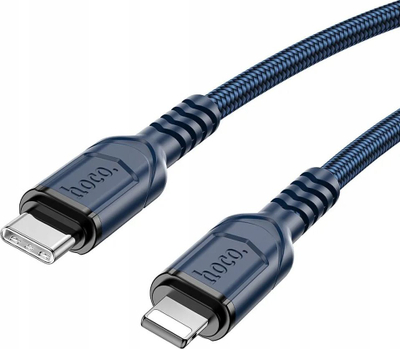 Kabllo karikimi Hoco X59 USB C në Lightning, 20W PD, 1m, blu