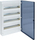Panel shpërndarës modular Hager Golf VS412TD, 4x12 module, IP40, derë transparente e bardhë