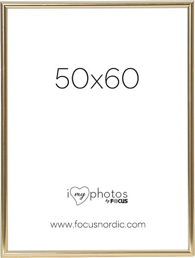Kornizë foto Focus Frame Can-Can, 50x70 cm, alumin, ngjyrë ari e shkëlqyer
