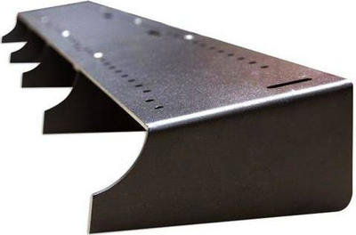 Difuzer universal për tampon Mtuning_A, alumin 3 mm, për BMW E46 E39 E36, i zi
