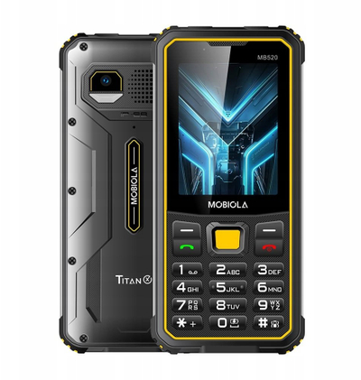 Telefoni Mobiola MB520 TitanX, 2.8", 4G, i zi