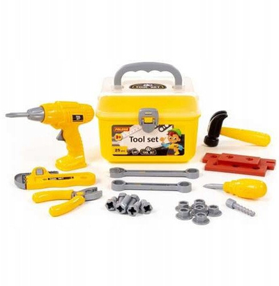 Set veglash lodër Polesie 92410 No.27, 25 pjesë, me valixhe