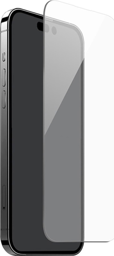 Mbrojtës ekrani Puro për iPhone 15, xham i fortum 9H, antibakterial, transparent