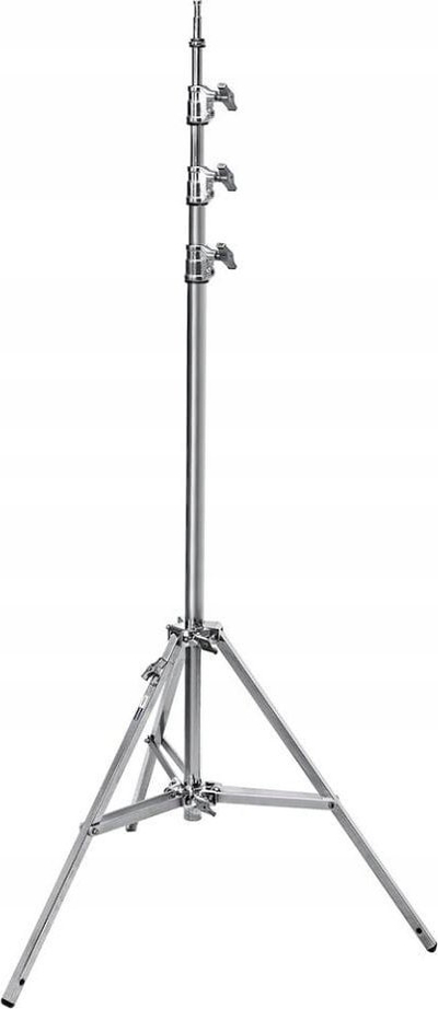 Stativ drite Avenger A0045CS Baby Steel 45, 1.5–4.5m, çelik, argjendtë