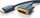 Kabllo video ClickTronic Casual Series, HDMI në DVI, 7.5m, blu