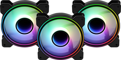 Ftohës Aerocool Mirage 12 ARGB Pro, 12 cm, i zi